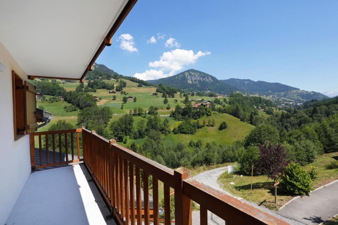 Résidence Néméa Les Chalets Des Evettes Flumet Exterior foto