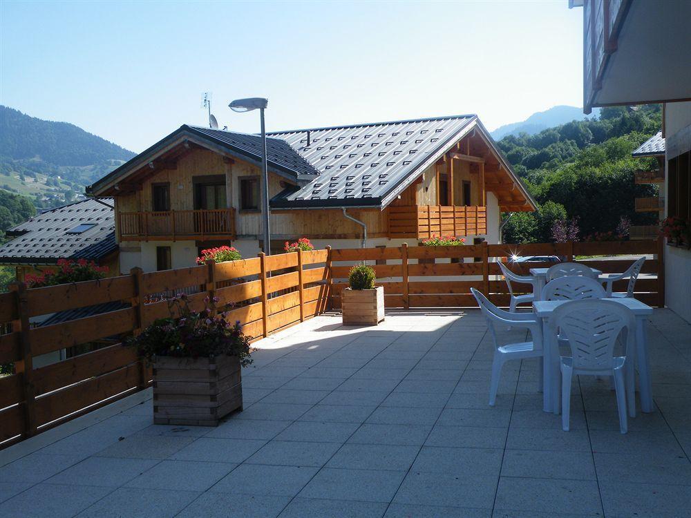 Résidence Néméa Les Chalets Des Evettes Flumet Exterior foto