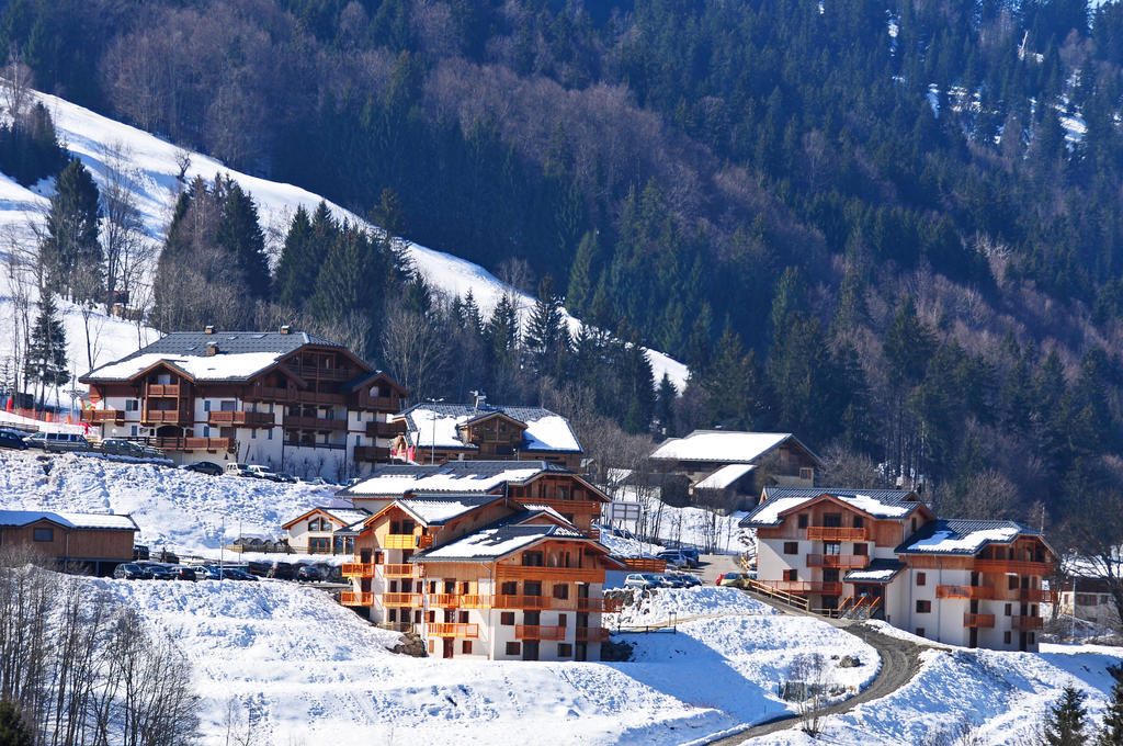 Résidence Néméa Les Chalets Des Evettes Flumet Exterior foto