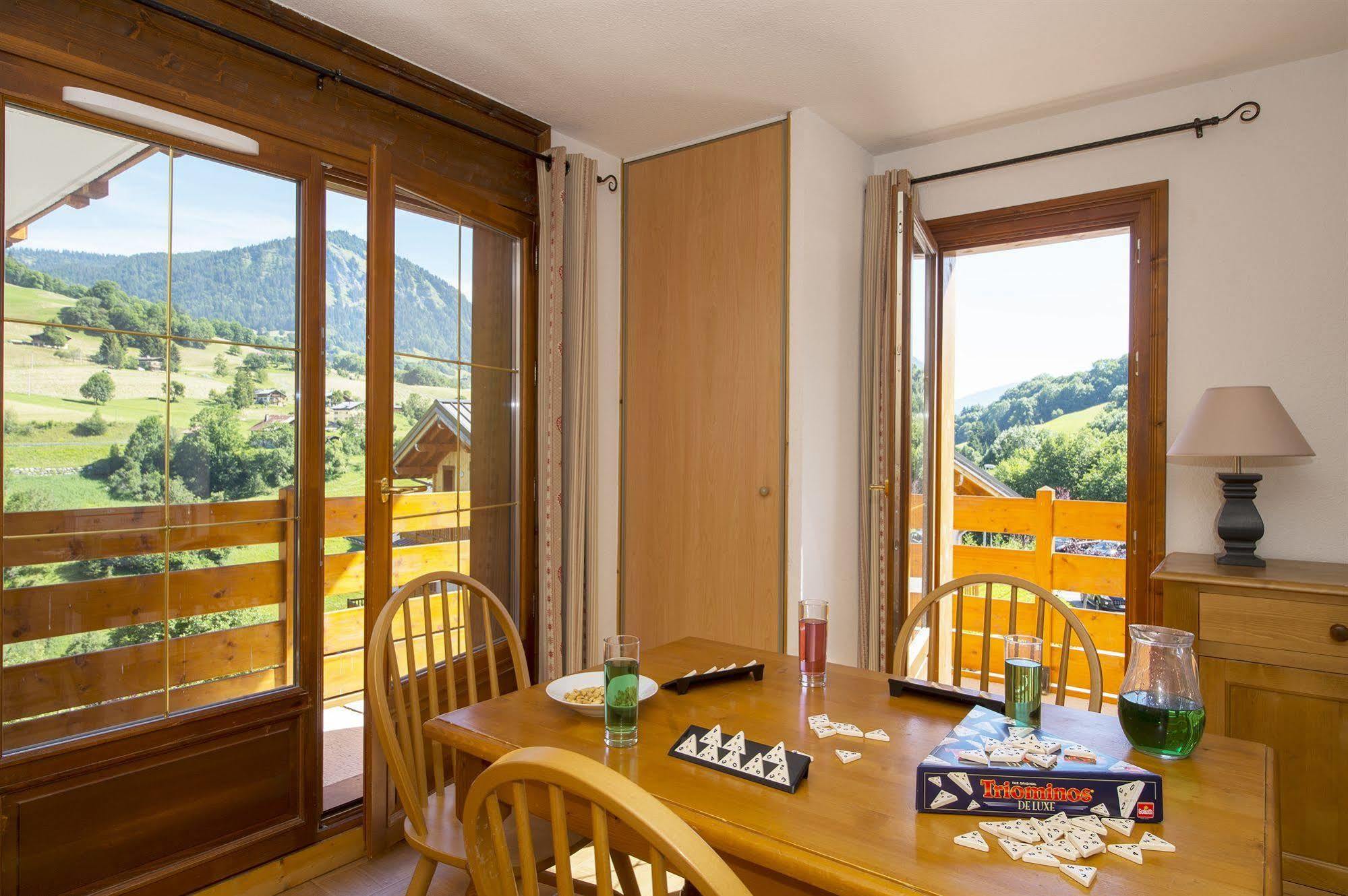 Résidence Néméa Les Chalets Des Evettes Flumet Exterior foto
