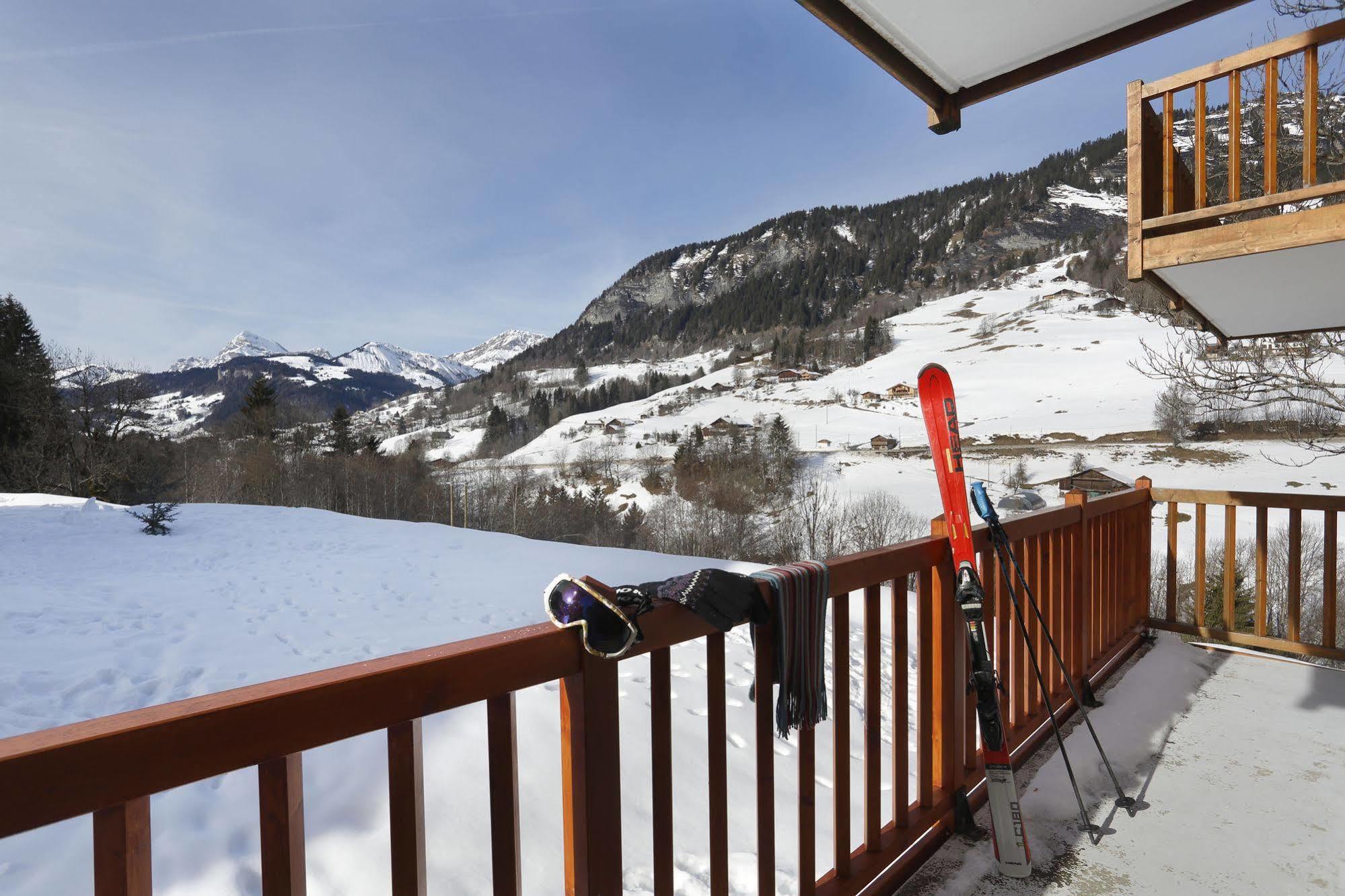 Résidence Néméa Les Chalets Des Evettes Flumet Exterior foto