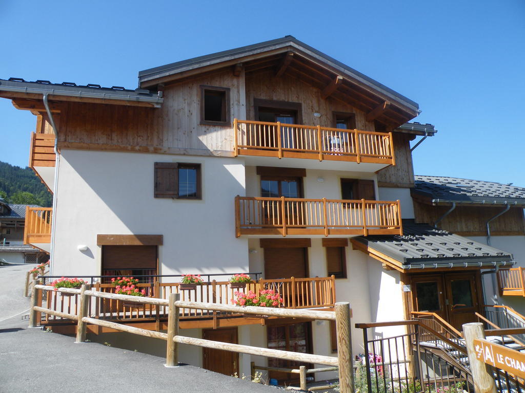 Résidence Néméa Les Chalets Des Evettes Flumet Exterior foto