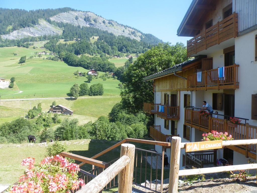 Résidence Néméa Les Chalets Des Evettes Flumet Exterior foto