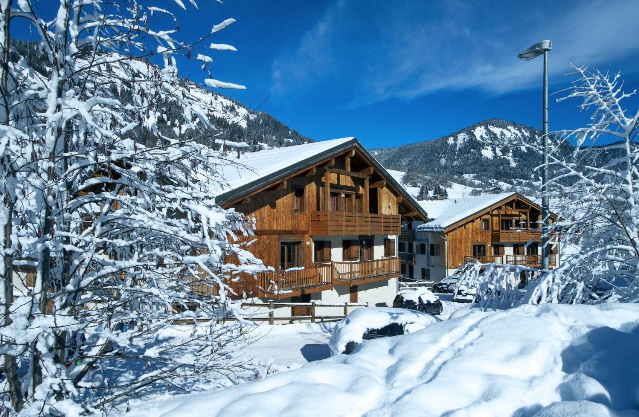 Résidence Néméa Les Chalets Des Evettes Flumet Exterior foto