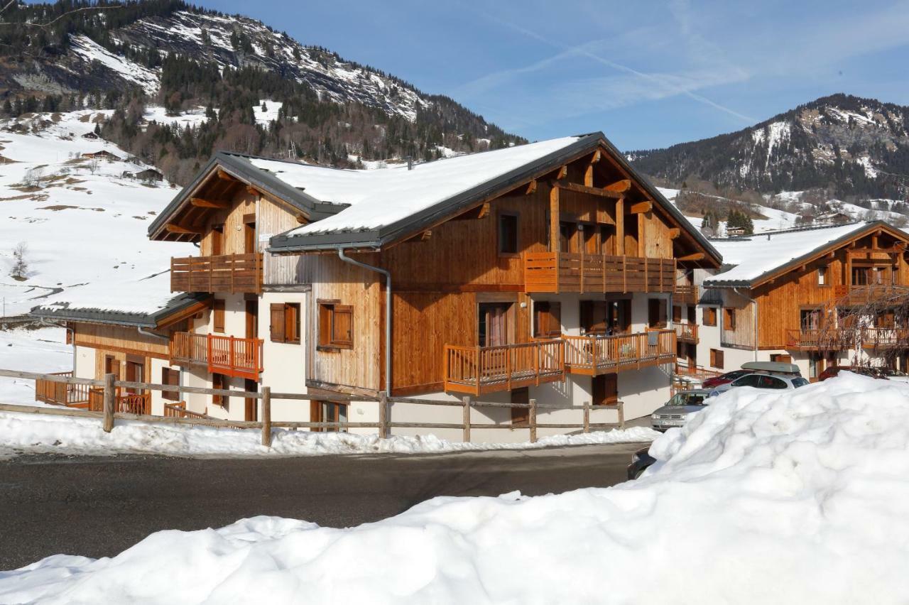 Résidence Néméa Les Chalets Des Evettes Flumet Exterior foto